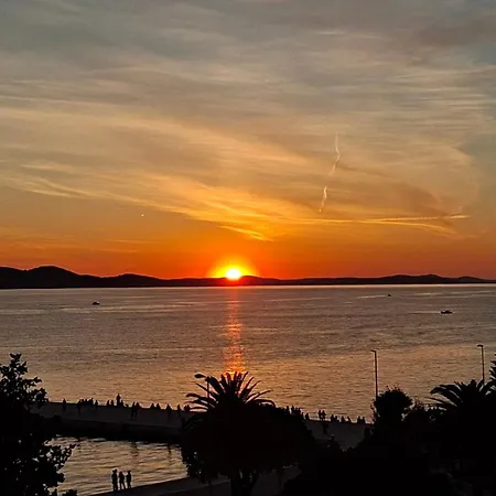 Sunset Delight In Old Town Zadar