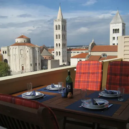 Sunset Delight In Old Town Zadar