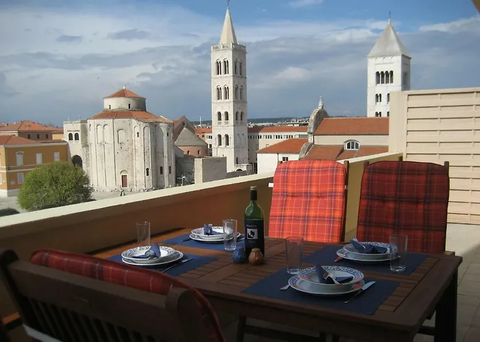Sunset Delight In Old Town Zadar